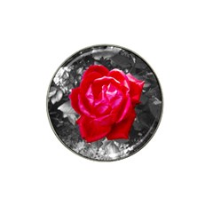 Red Rose Golf Ball Marker 4 Pack (for Hat Clip) by jotodesign