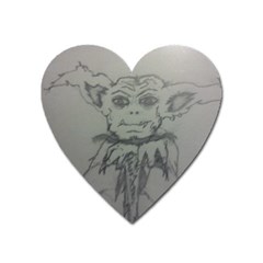 Cutie Creature Magnet (heart) by WispsofFantasy