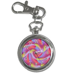 Colored Swirls Key Chain & Watch
