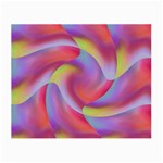 Colored Swirls Glasses Cloth (Small) Front