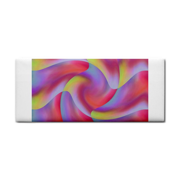 Colored Swirls Hand Towel