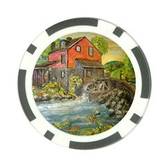 Daniels Mill   Ave Hurley   Poker Chip by ArtRave2