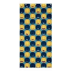 Smiley Crowd Shower Curtain 36  X 72  (stall) by Contest1831200