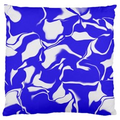 Swirl Large Cushion Case (two Sided)  by Colorfulart23