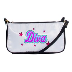  Pink Diva Evening Bag by Colorfulart23