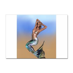 Sexy Mermaid On Beach A4 Sticker 100 Pack by goldenjackal