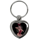 Miss Bunny In Red Lingerie Key Chain (Heart)