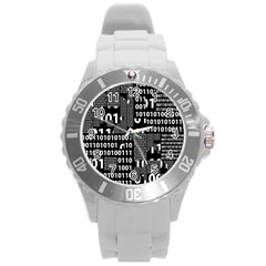 Beauty Of Binary Plastic Sport Watch (large)