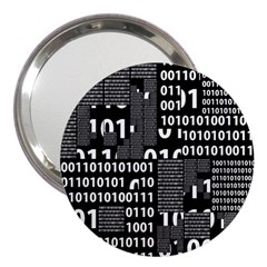 Beauty Of Binary 3  Handbag Mirror by StuffOrSomething