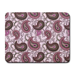 Paisley In Pink Small Mouse Pad (rectangle)