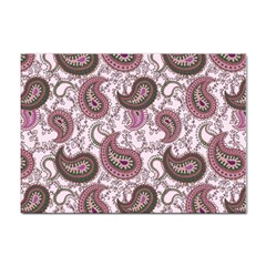 Paisley In Pink A4 Sticker 10 Pack by StuffOrSomething