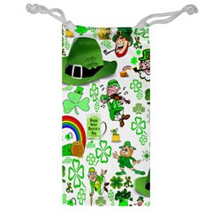 St Patrick s Day Collage Jewelry Bag