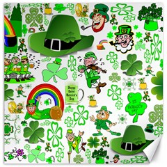 St Patrick s Day Collage Canvas 12  X 12  (unframed) by StuffOrSomething