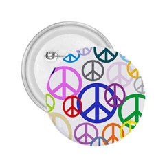 Peace Sign Collage Png 2 25  Button
