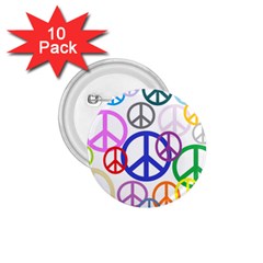 Peace Sign Collage Png 1 75  Button (10 Pack) by StuffOrSomething