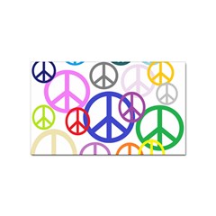 Peace Sign Collage Png Sticker 100 Pack (rectangle) by StuffOrSomething