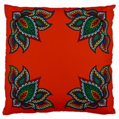 Lotus Large Cushion Case (two Sided)  by Contest1720187