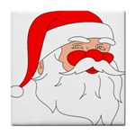 Jolly Old Saint Nick Tile Coaster