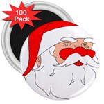 Jolly Old Saint Nick 3  Magnet (100 pack)