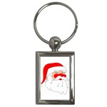 Jolly Old Saint Nick Key Chain (Rectangle)