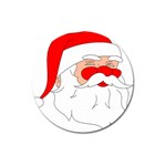 Jolly Old Saint Nick Magnet 3  (Round)