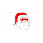 Jolly Old Saint Nick Sticker Rectangular (10 pack)