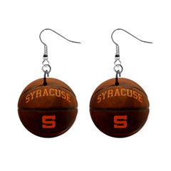 Su Basketball Mini Button Earrings by MaxsGiftBox