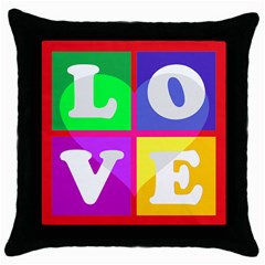 White Black Throw Pillow Case by Contest1721342