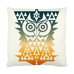 Triangowl Cushion Case (two Sided) 