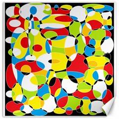 Interlocking Circles Canvas 20  X 20  (unframed) by StuffOrSomething