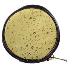 Yellow Water Droplets Mini Makeup Case