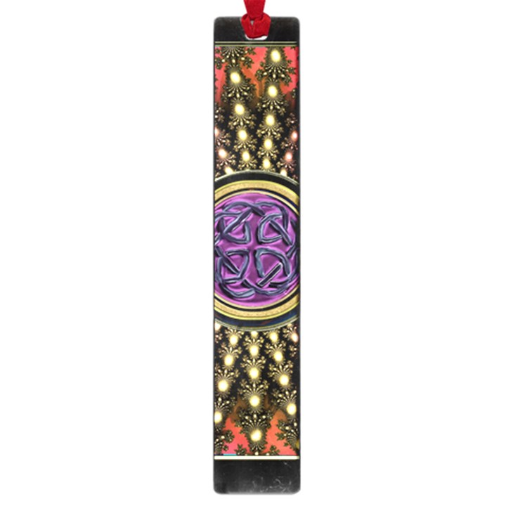 Urock Musicians Twisted Rainbow Notes  Large Bookmark