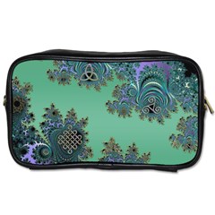 Celtic Symbolic Fractal Travel Toiletry Bag (two Sides)