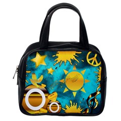 Musical Peace Classic Handbag (one Side)