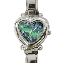 Celtic Symbolic Fractal Heart Italian Charm Watch  by UROCKtheWorldDesign