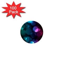 Deep Bubble Art 1  Mini Button (100 Pack) by Colorfulart23