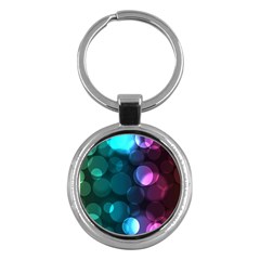 Deep Bubble Art Key Chain (round) by Colorfulart23