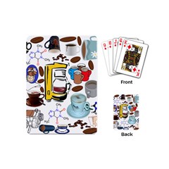 Just Bring Me Coffee Playing Cards (mini) by StuffOrSomething