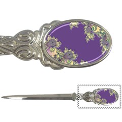 Purple Symbolic Fractal Letter Opener by UROCKtheWorldDesign