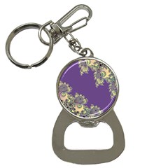 Purple Symbolic Fractal Bottle Opener Key Chain by UROCKtheWorldDesign