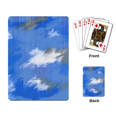 Abstract Clouds Playing Cards Single Design by StuffOrSomething
