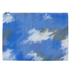 Abstract Clouds Cosmetic Bag (xxl)