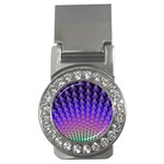 Rainbow Fan Money Clip (CZ) Front