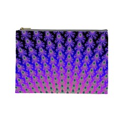 Rainbow Fan Cosmetic Bag (large) by UROCKtheWorldDesign