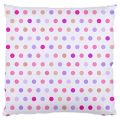 Love Dots Large Cushion Case (single Sided) 