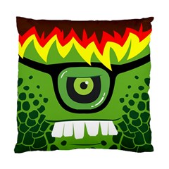 Green Monster Cushion Case (two Sided) 