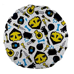 Assassins Pattern 18  Premium Round Cushion 