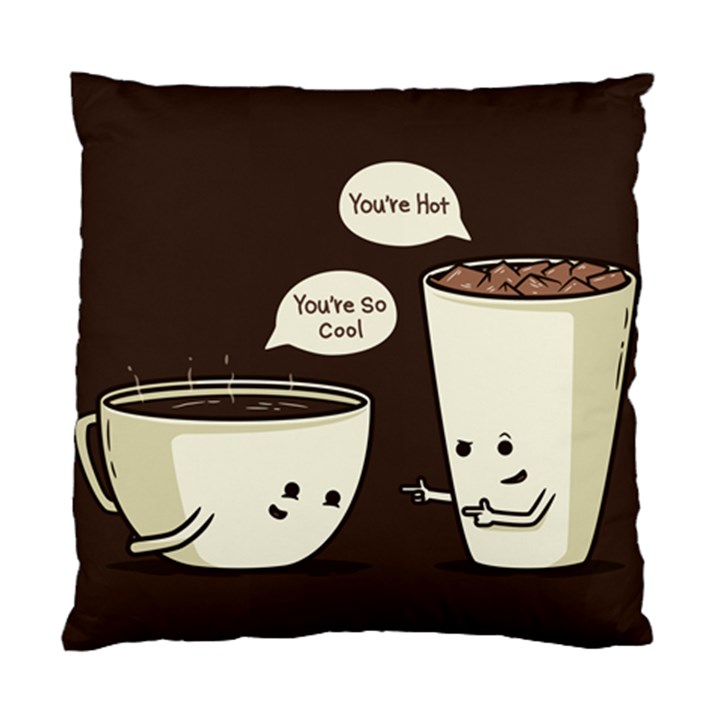 Coffee Love Cushion Case (Single Sided) 