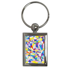 Fractured Facade Key Chain (rectangle) by StuffOrSomething