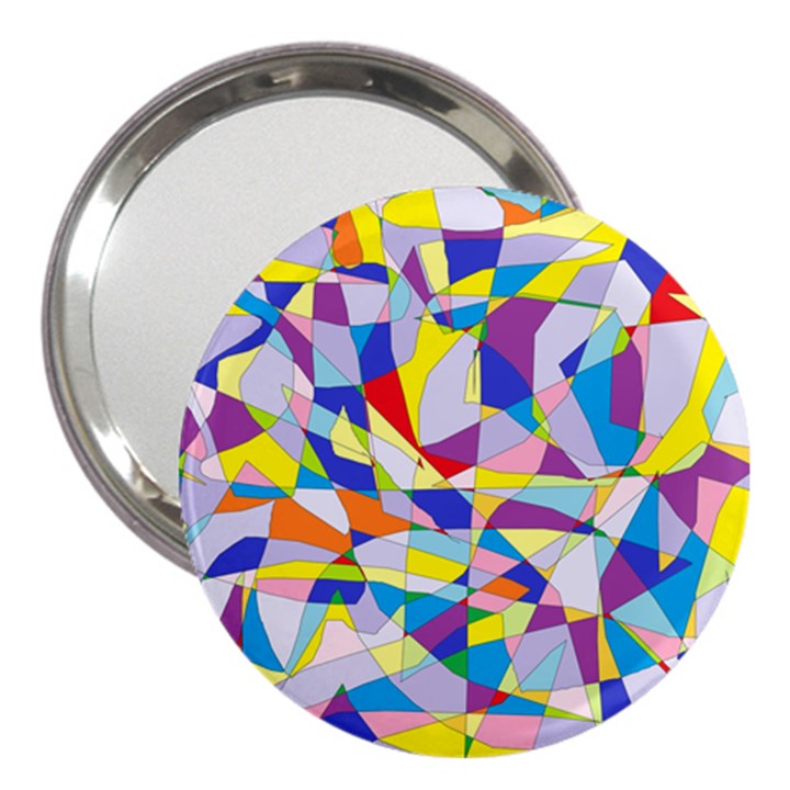 Fractured Facade 3  Handbag Mirror